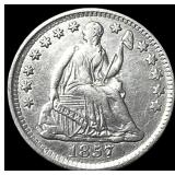 1857 Seated Liberty Half Dime UNCIRCULATED