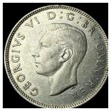 1940 Great Britain Silver 2 Shillings