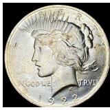 1922 Silver Peace Dollar CHOICE BU