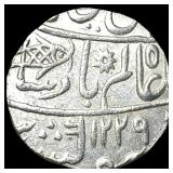19th Cent. AH1229 Bengal Presidency Silver Rupee