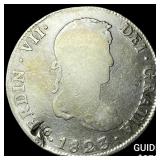 1823 Spain Silver 4 Reales