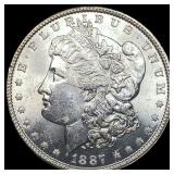 1887 Morgan Silver Dollar UNCIRCULATED