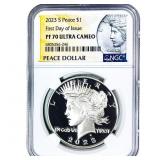 2023-S Silver Peace Dollar NGC PF70 Ultra Cameo