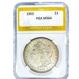 1903 Morgan Silver Dollar PGA MS64