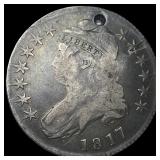 1817 Capped Bust Silver Half Dollar HIGH GRADE