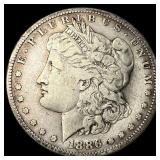 1886 Silver Morgan Dollar LIGHTLY CIRCULATED