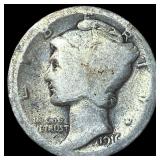 1916 Mercury Dime NICELY CIRCULATED