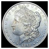 1898 Silver Morgan Dollar GEM BU