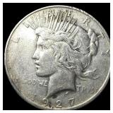 1927 Peace Silver Dollar CLOSELY UNCIRCULATED