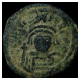 Byzantine Maurice Tiberius Bronze AE 40 Nummi