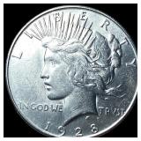 1928-S Silver Peace Dollar UNCIRCULATED