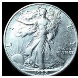 1938-D Silver Walking Liberty Half Dollar  CLOSEL