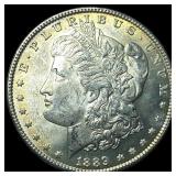 1889-S Silver Morgan Dollar GEM BU