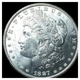 1887 Silver Morgan Dollar UNCIRCULATED