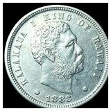 1883 Hawaii Silver Dime UNCIRCULATED