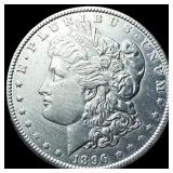 1896-O Silver Morgan Dollar CLOSELY UNCIRCULATED