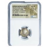 Roman Met.Pius Scipio, Imperator Silver Denarius