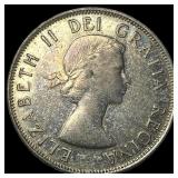 1953 Canada Silver 50 Cents HIGH GRADE