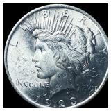 1923 Silver Peace Dollar GEM BU