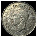 1947 Canada Silver 50 Cents HIGH GRADE
