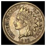1862 Indian Head Cent CLOSELY UNCIRCULATED