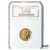 1938-D Buffalo Nickel NGC MS66