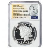 2023-S Silver Peace Dollar NGC PF70 Ultra Cameo