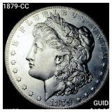 1879-CC Morgan Silver Dollar CLOSELY UNCIRCULATED