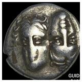 Greece Moesia, Istros 4th Cent. BC Silver Drachm