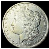 1879-S Silver Morgan Dollar CLOSELY UNCIRCULATED