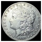 1895-S Silver Morgan Dollar NEARLY UNCIRCULATED
