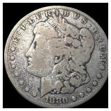 1880-CC Silver Morgan Dollar LIGHTLY CIRCULATED