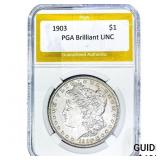 1903 Morgan Silver Dollar PGA BU