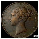 1846 Great Britain Copper 1 Farthing KM 725