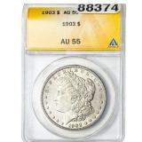 1903 Morgan Silver Dollar ANACS AU55