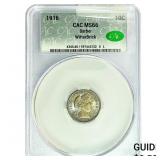 1916 Barber Dime CAC MS66 WitterBrick