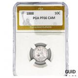 1888 Seated Liberty Dime PGA PF66 CAM