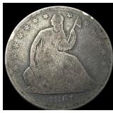 1861-O Silver Half Dollar NICELY CIRCULATED