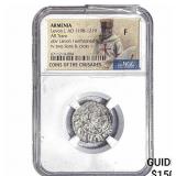 Armenia Crusader Levon I 1198-1219 AD Silver Tram