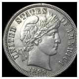 1899 PF Silver Barber Dime UNCIRCULATED
