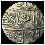 [AH1229]19th Cent. Bengel Presidency Silver Rupee