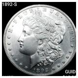 1892-S Morgan Silver Dollar HIGH GRADE+