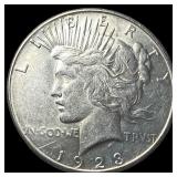 1923 Silver Peace Dollar UNCIRCULATED