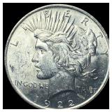 1922 Silver Peace Dollar UNCIRCULATED