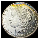 1887 Silver Morgan Dollar CHOICE BU