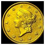 1853 Gold $1 Type 1 CLOSELY UNCIRCULATED