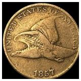 1857 Flying Eagle Cent LIGHTLY CIRCULATED