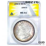 1899 Morgan Silver Dollar ANACS MS61