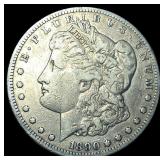 1890-CC Silver Morgan Dollar NEARLY UNCIRCULATED