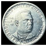 1946 Silver Half Dollar Booker T. Washington CHOIC